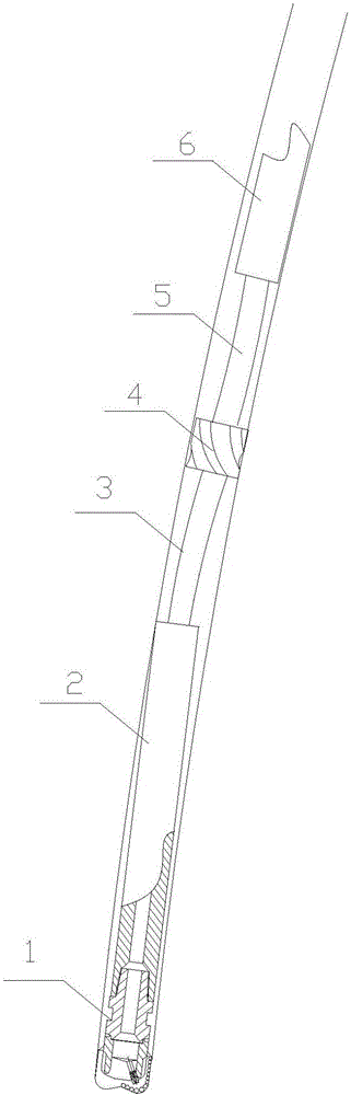 High WOB anti-deviation well straightening drill assembly