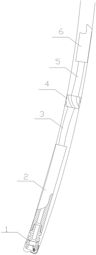 High WOB anti-deviation well straightening drill assembly