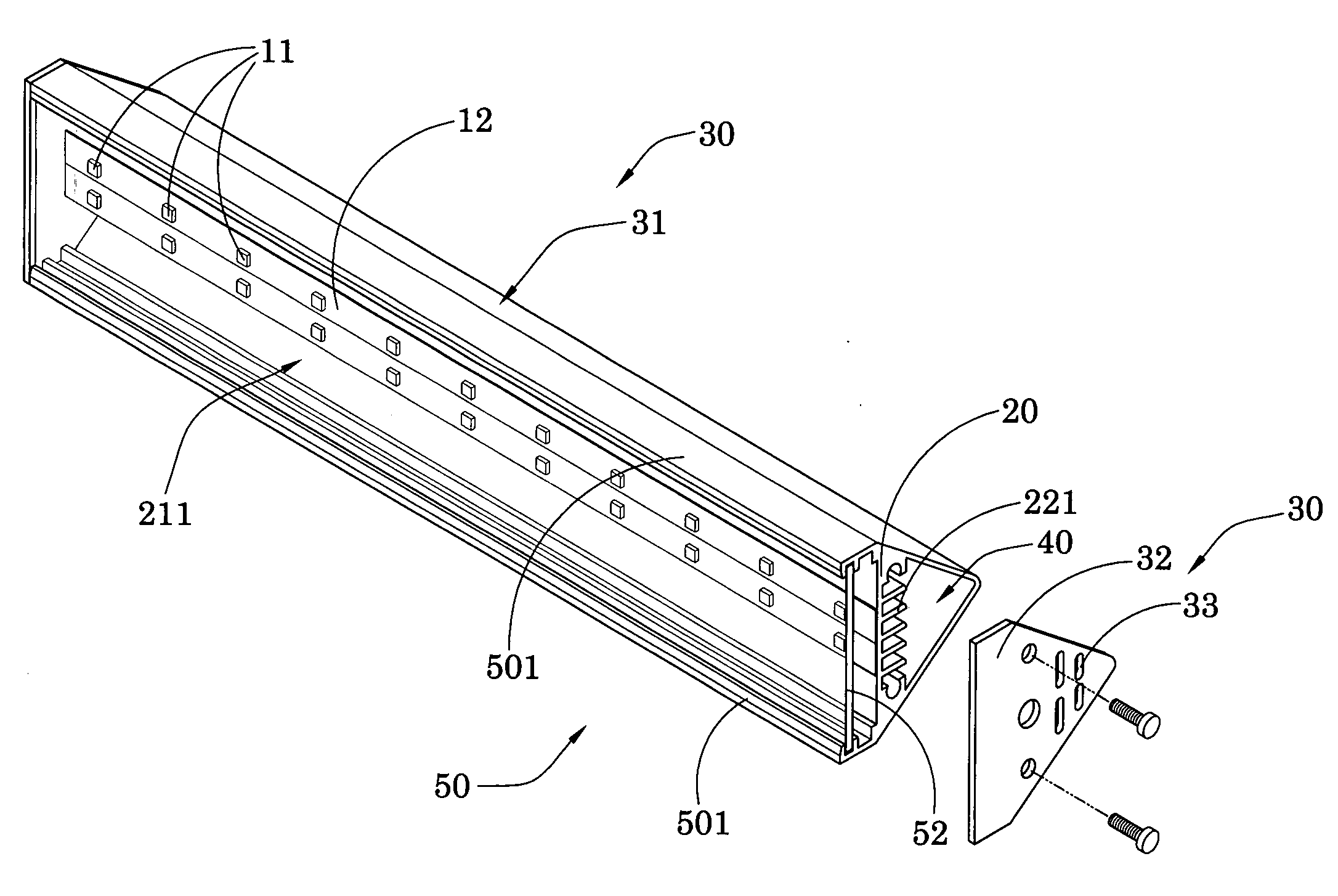 LED lighting fixture