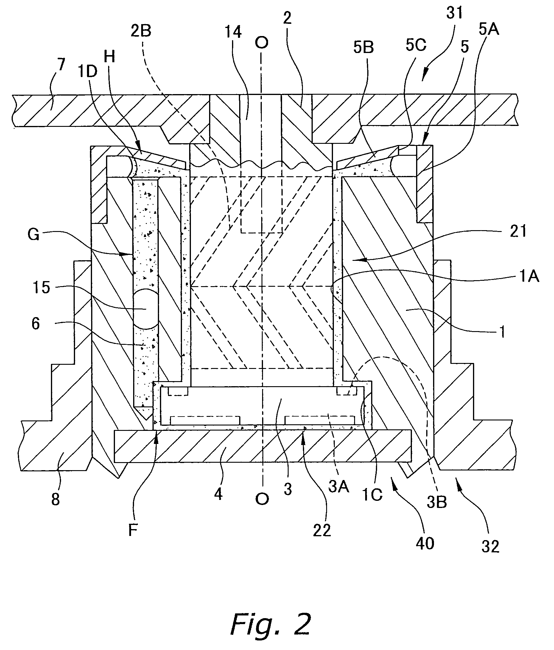 Hydrodynamic bearing type rotary device and recording and reproduction apparatus including the same