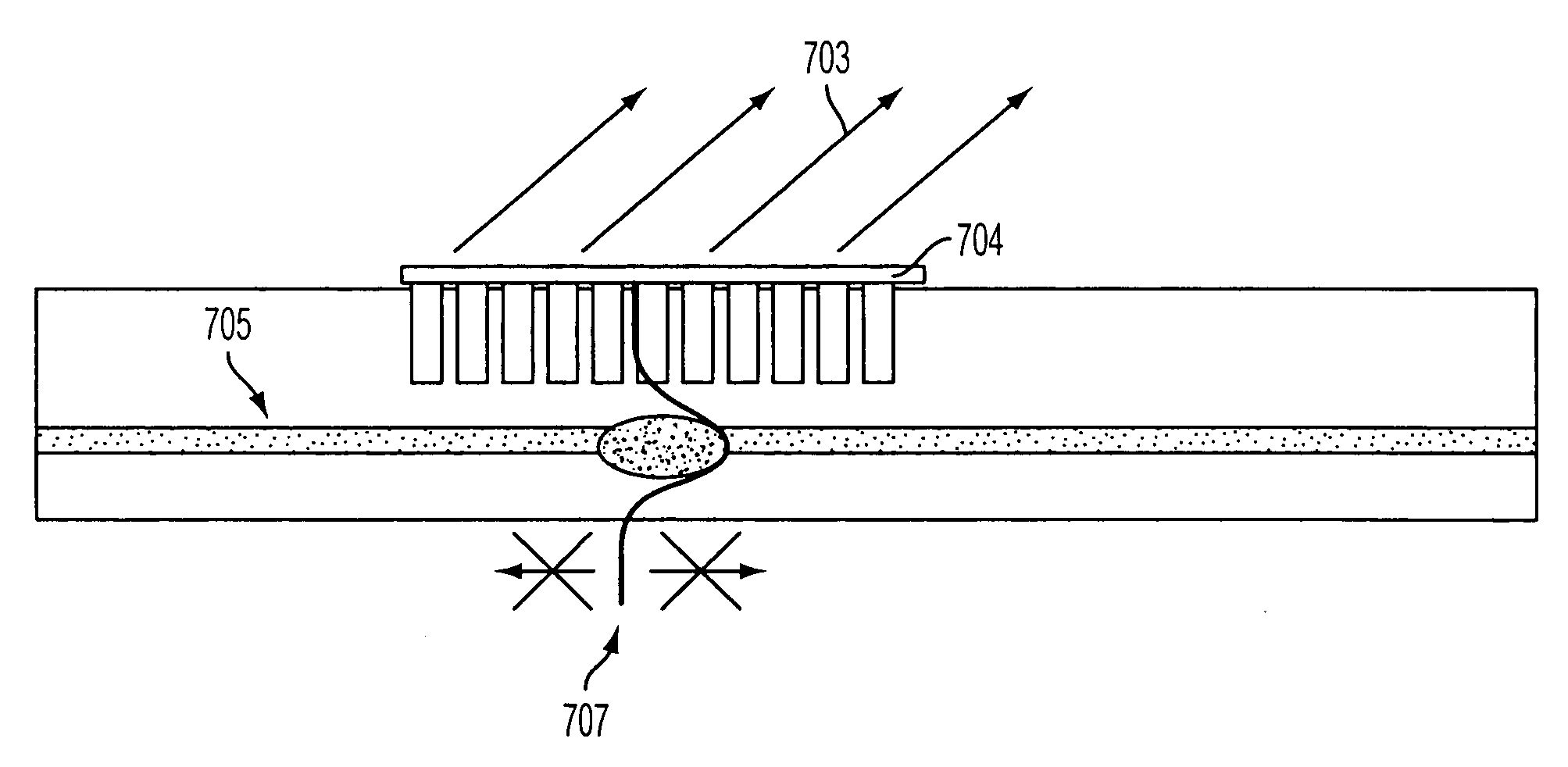 Light emitting diode structures