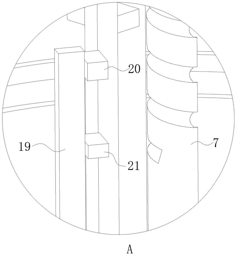 Efficient treatment system for waste incineration tail gas