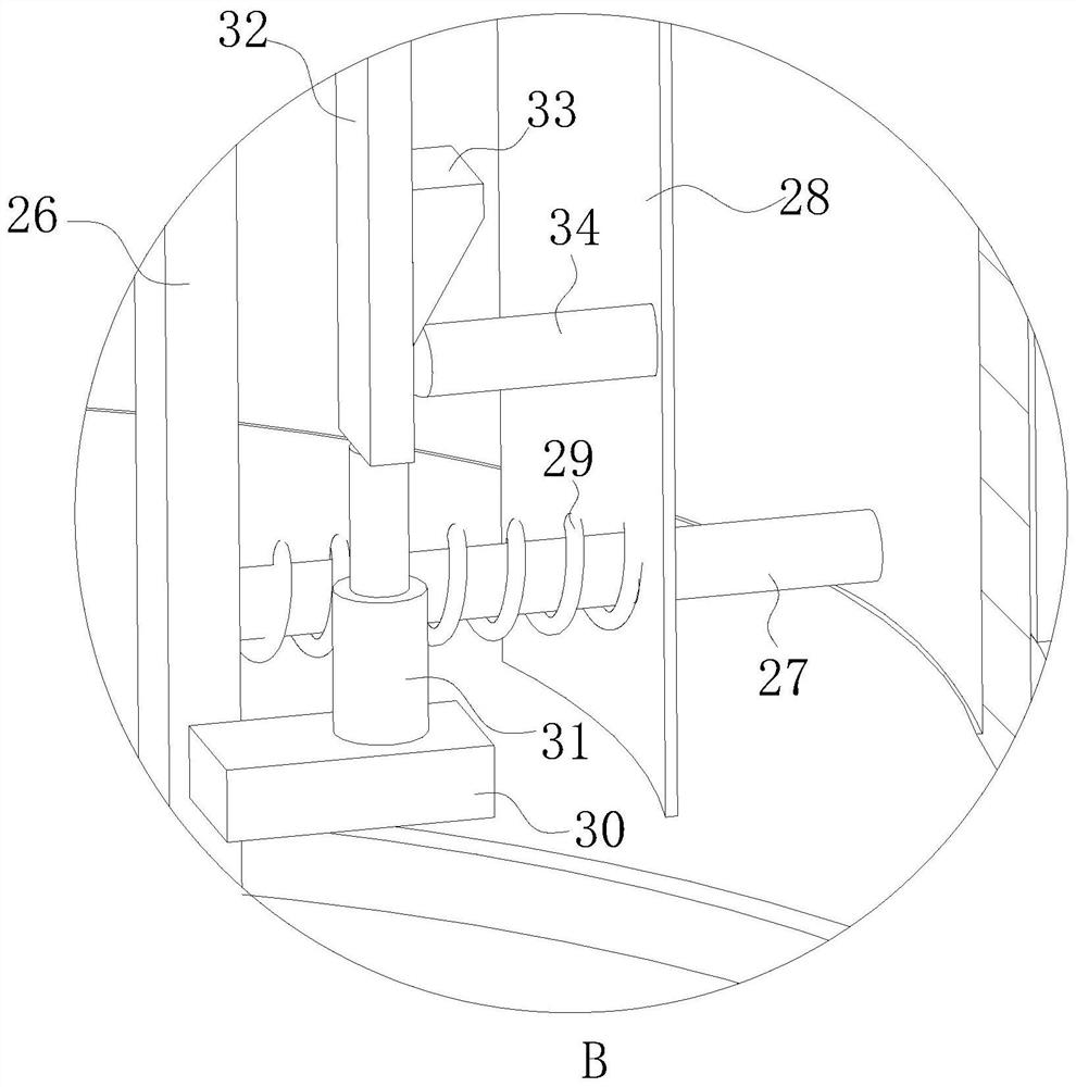 Efficient treatment system for waste incineration tail gas