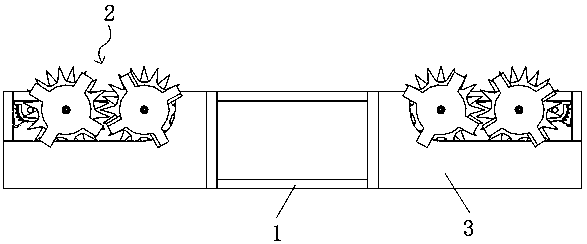 A kind of topping machine and its topping mechanism