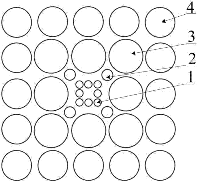 Acoustic wave resonator adopting multiple layers of coupled phononic crystals