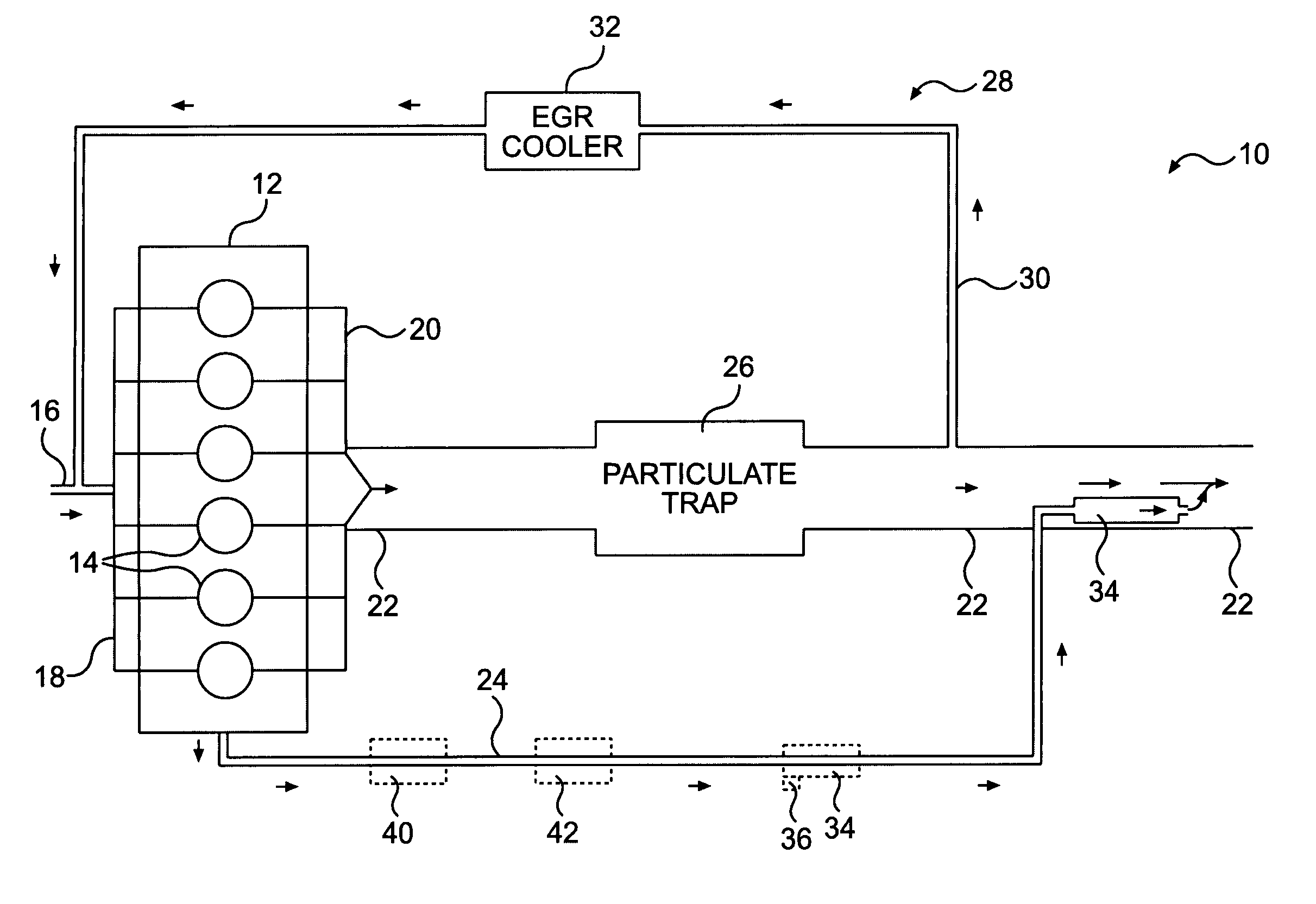 Crankcase ventilation system