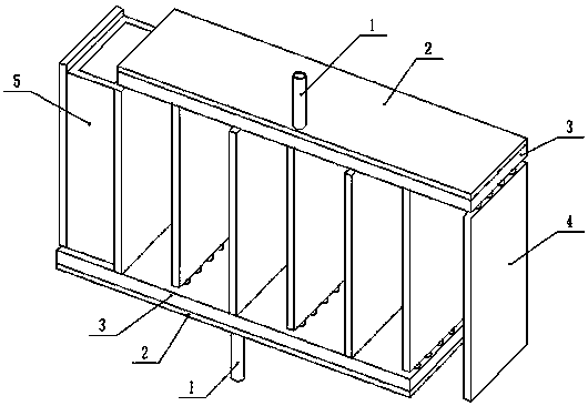 Novel heat management system for vehicle-mounted lithium ion batteries