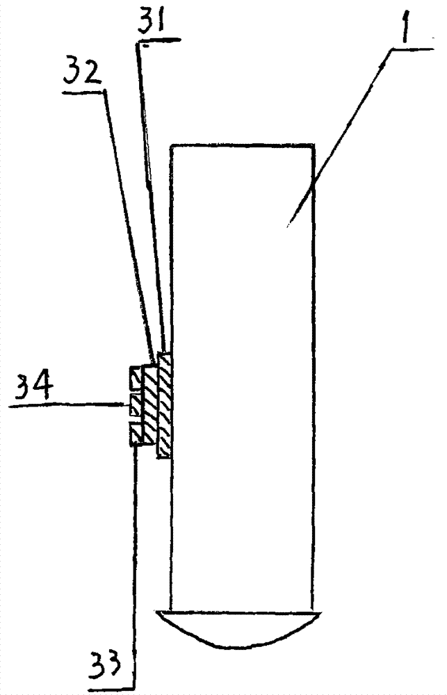 High-temperature sapphire weighing sensor