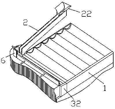 Automatic discharge device for bearing ring