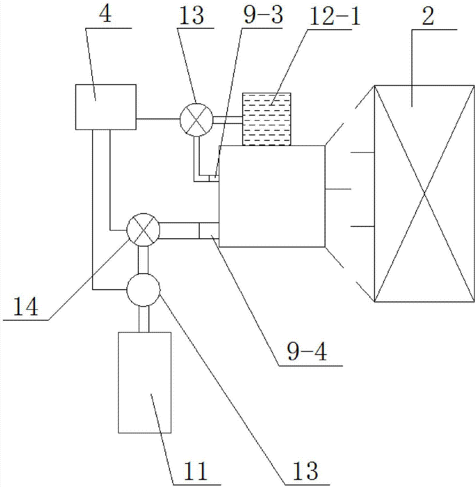 Automatic condensing fin cleaning device and air conditioner with same