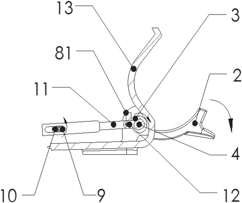 Injector clamping device for injection pump