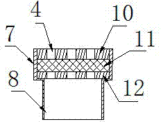 Edible fungus automatic oxygen-supply growth device and using method thereof