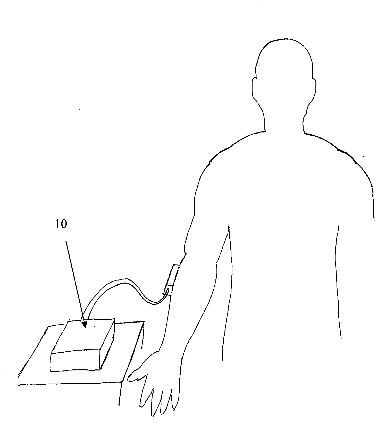 Collapsible noninvasive analyzer method and apparatus