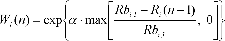 Improved LTE (long term evolution) scheduling method based on proportional fair