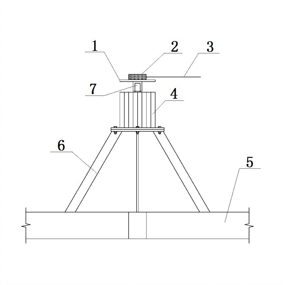 Laser circle measuring device and application method thereof