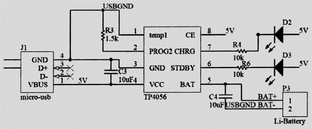 Battery-powered portable optical fiber light source driving device