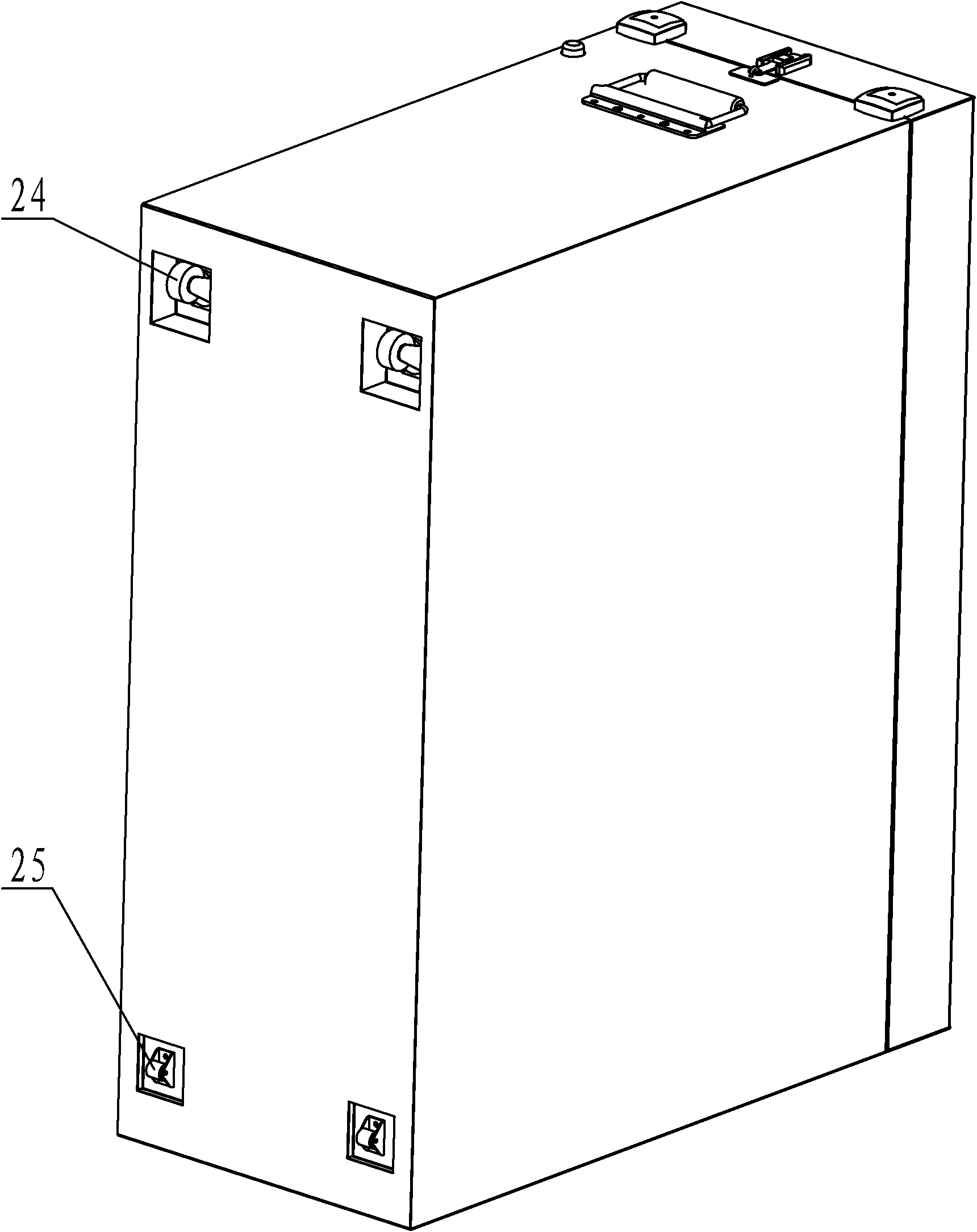 Check packet depositing self-service terminal