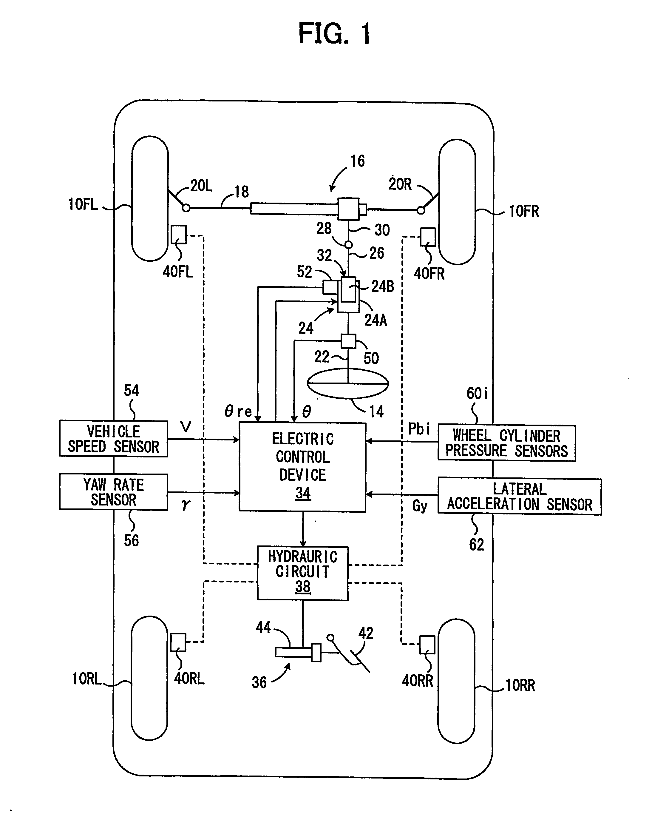 Vehicle stability control device