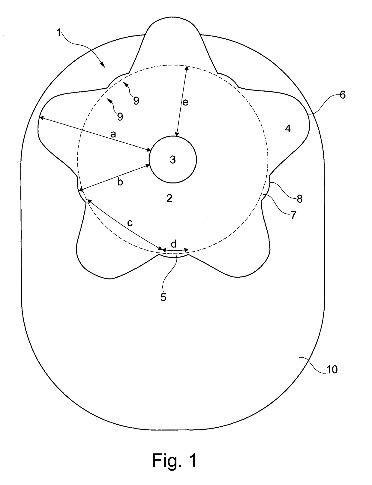 Ostomy wafer