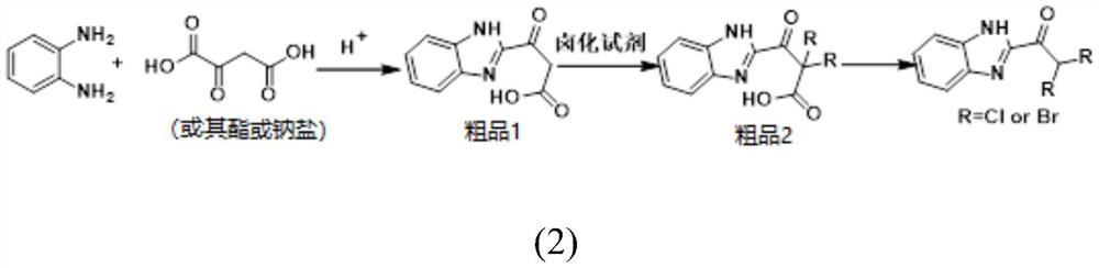 Preparation method of thiabendazole intermediate