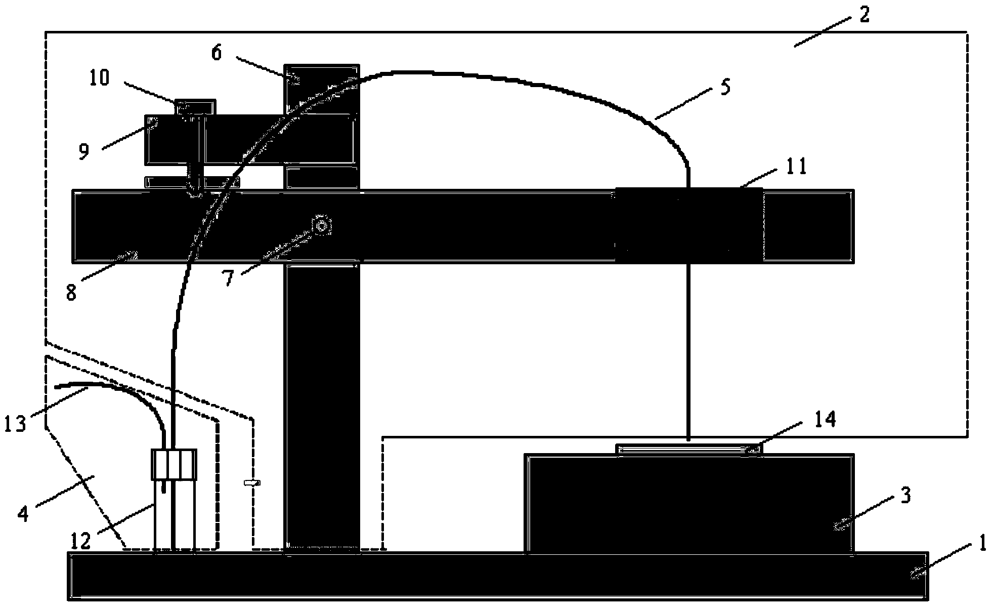 Microarray sample application device