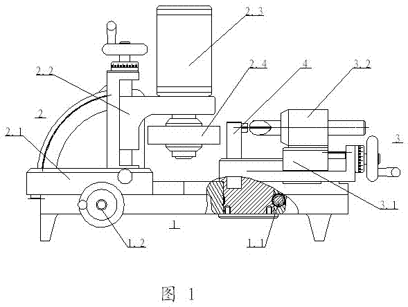 Shaft cutting tool sharpening machine