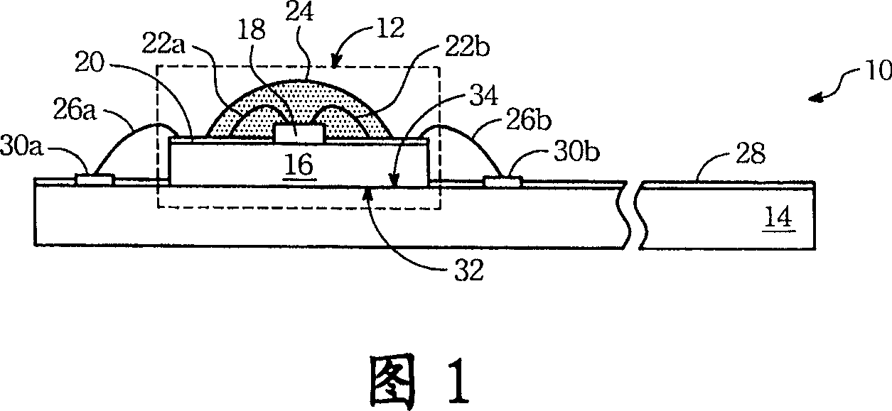 LBD lamp assembly