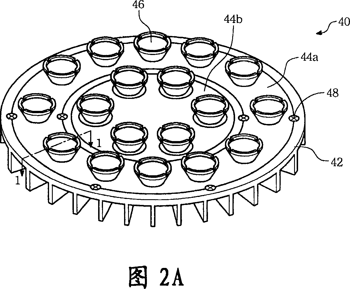 LBD lamp assembly