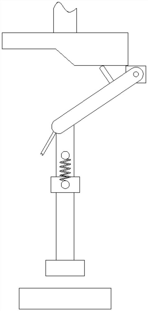 A metal processing auxiliary transfer device for automatic unloading after stamping