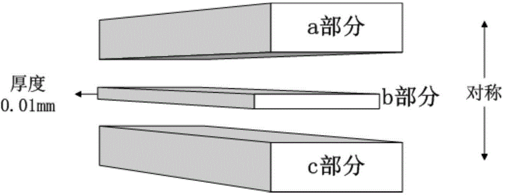 Delamination propagation behavior simulation method of composite material multidirectional laminated plate on basis of cohesion model