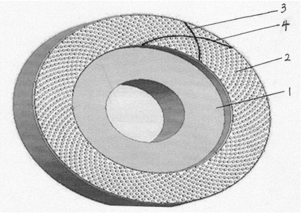 Super-hard abrasive grinding wheel with head face having abrasives in phyllotaxis arrangement and production method thereof