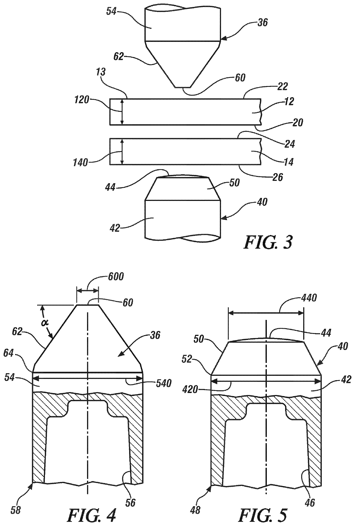 High aspect ratio weld face design for dissimilar metal welding