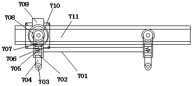 Cleaning device suitable for automatic numerical control device