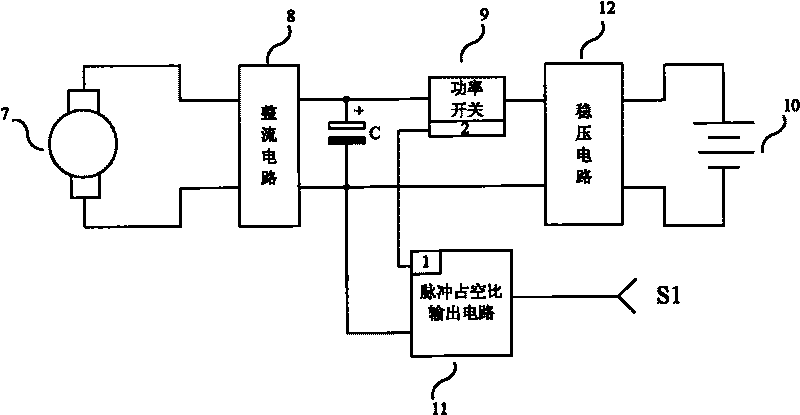 Vehicle body braking electrical power generating system