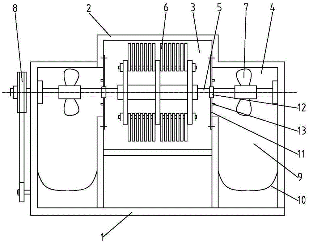 Partition style double-acting ultrafine grinder