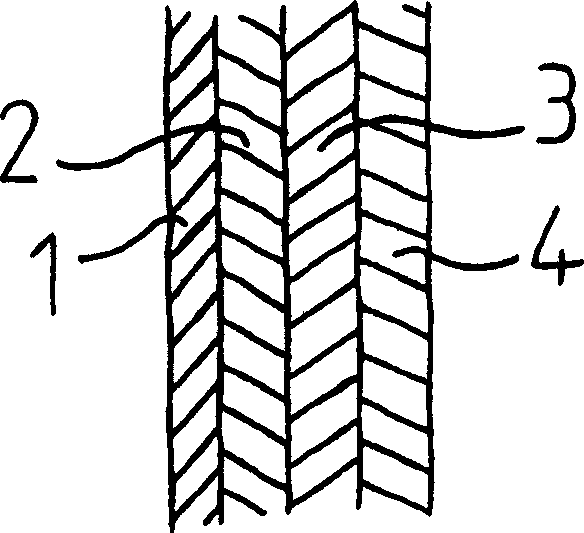 Metallized multi layer coating