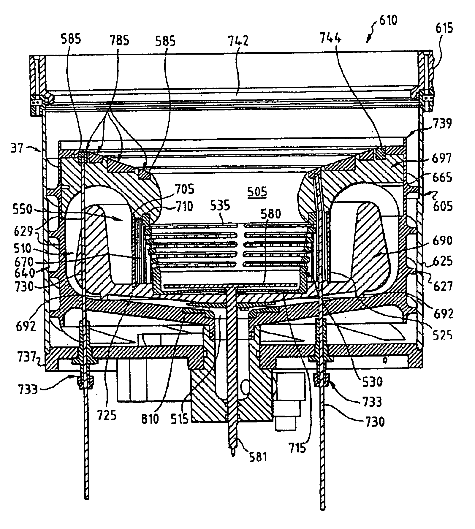 System for electrochemically processing a workpiece