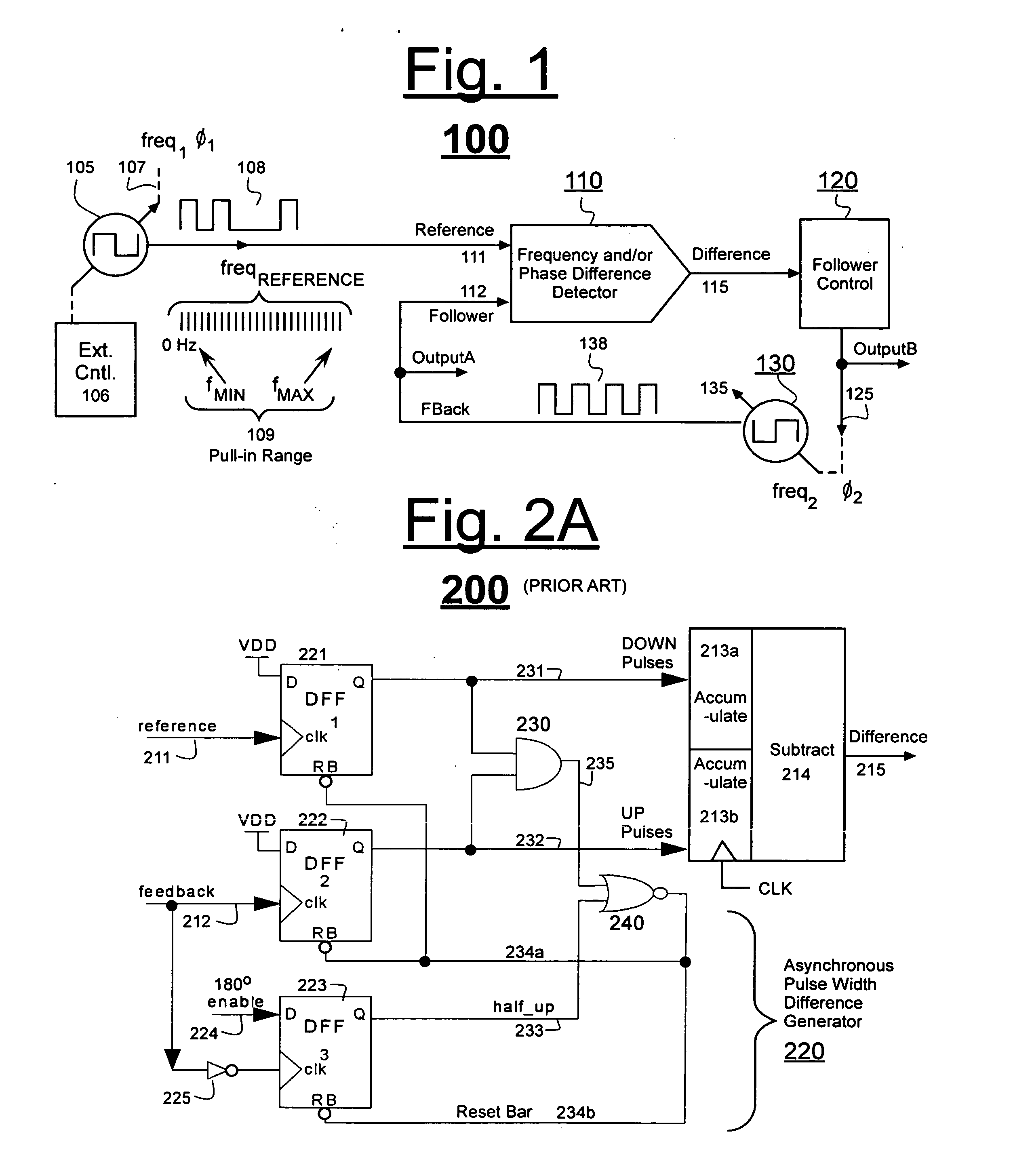 Phase difference detector having concurrent fine and coarse capabilities