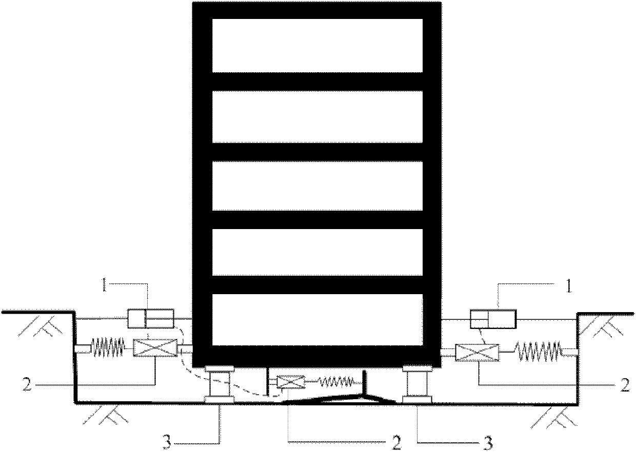 Magnetorheological vibration isolating device based on piezoelectric energy self collection