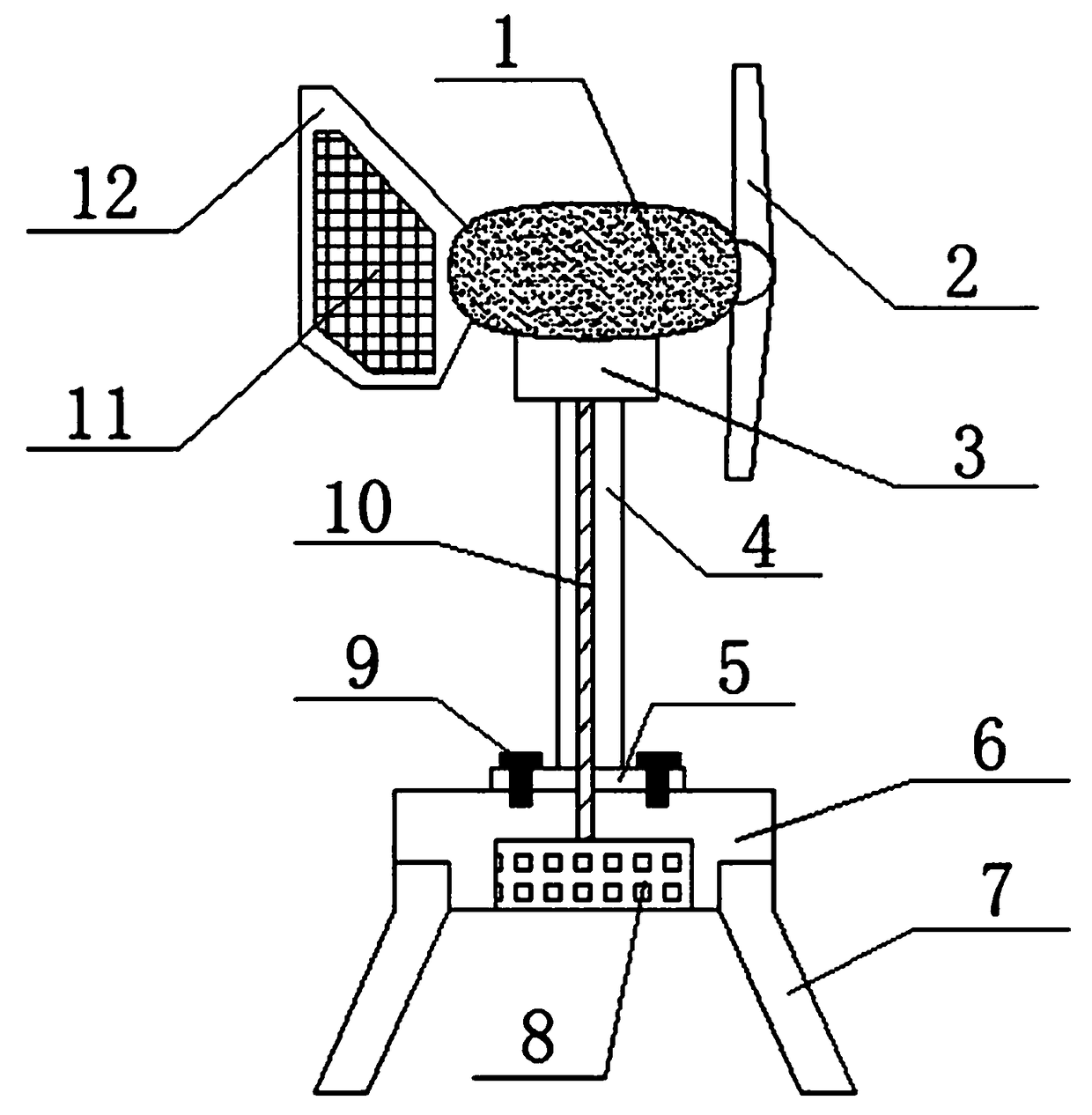 Energy-saving and environment-friendly power generation device