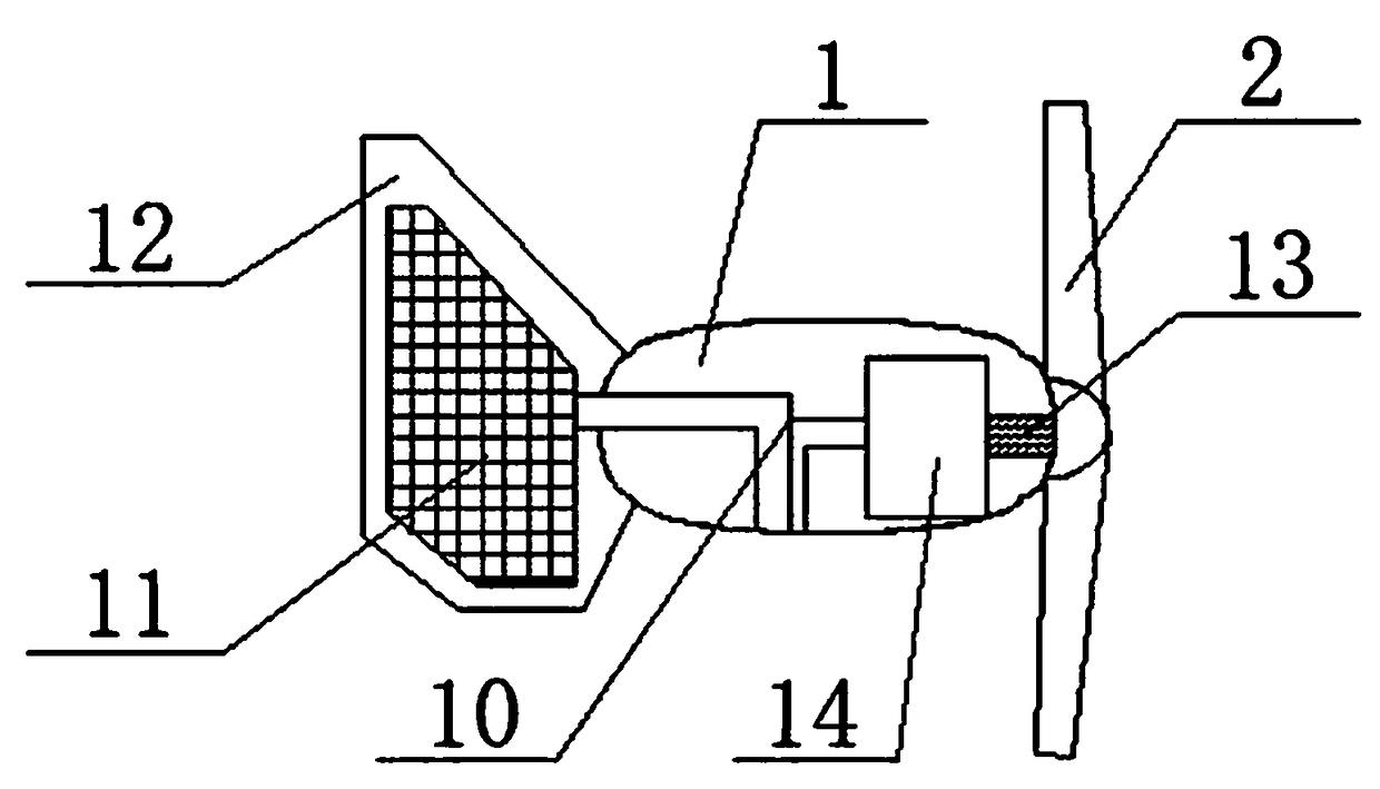 Energy-saving and environment-friendly power generation device