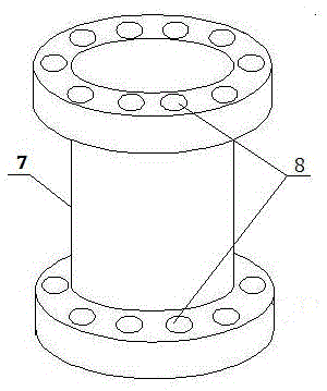 Integral irrigation and drainage pipe system of saline-alkali soil farmland and construction method