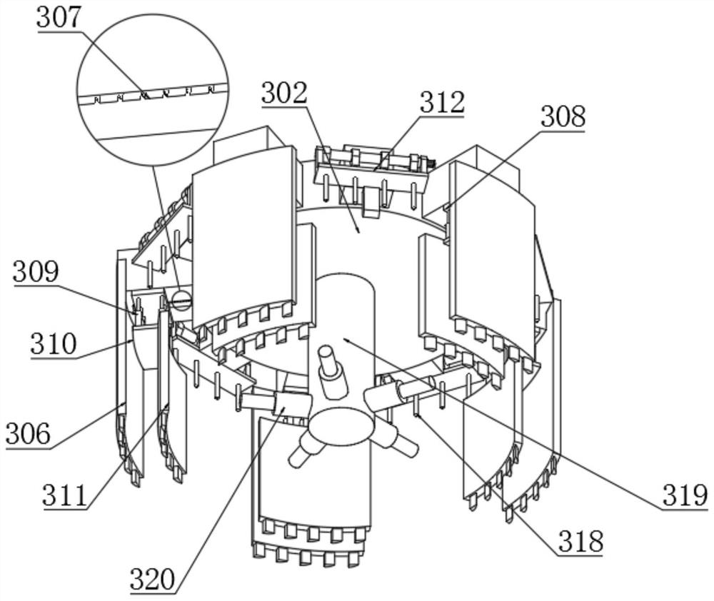 Efficient well lid dismantling device