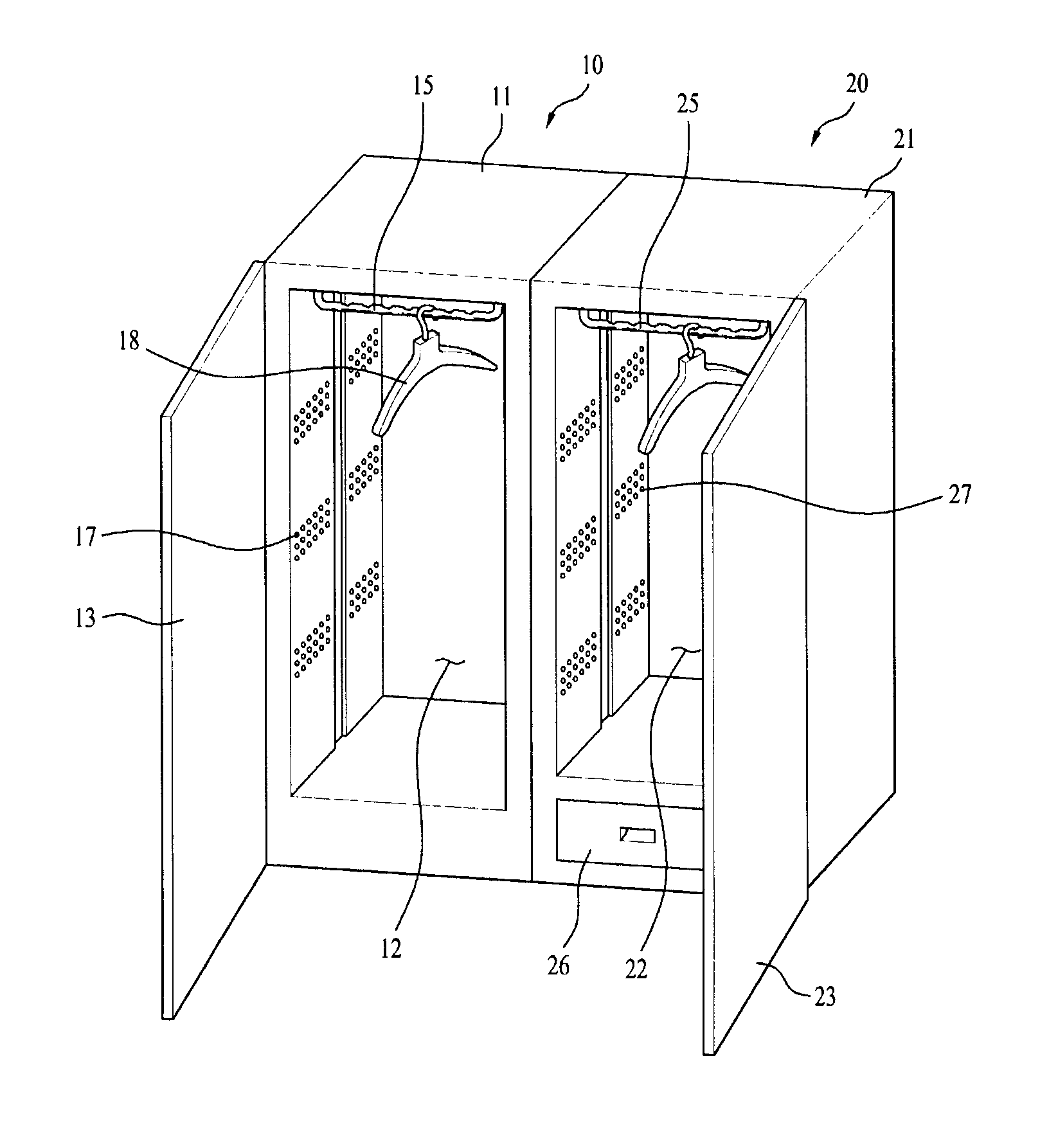 Method for operating multi-clothes styler system