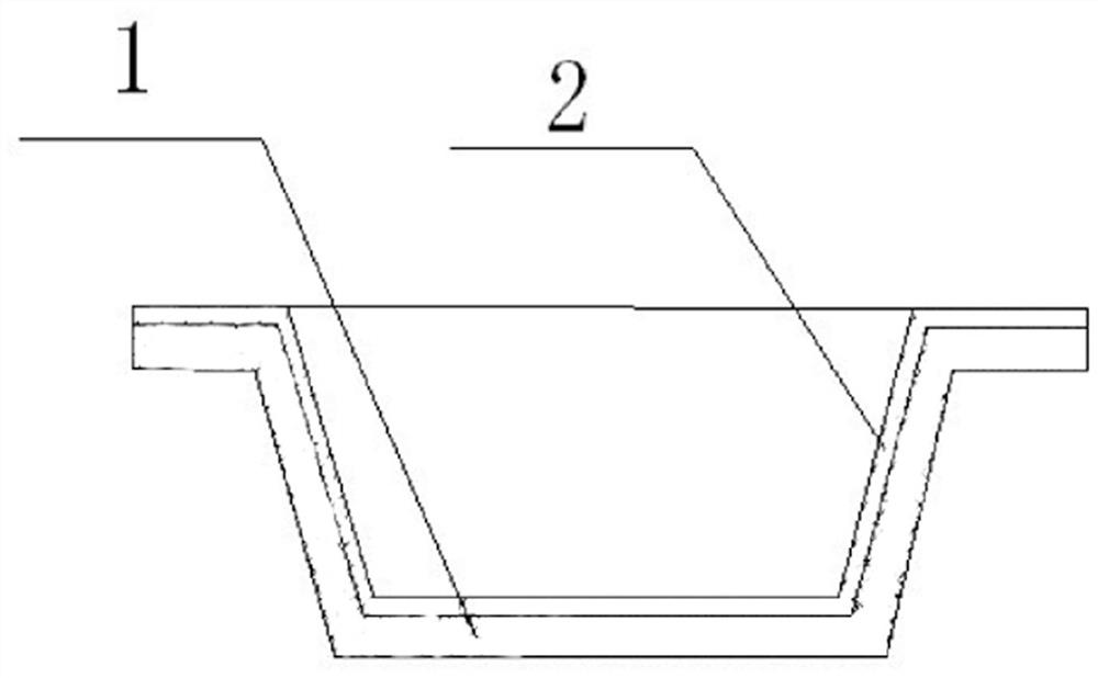 Thermal insulation and degradable ceramic lunch box and preparation method