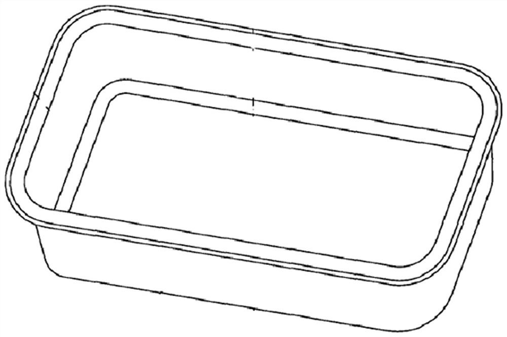 Thermal insulation and degradable ceramic lunch box and preparation method