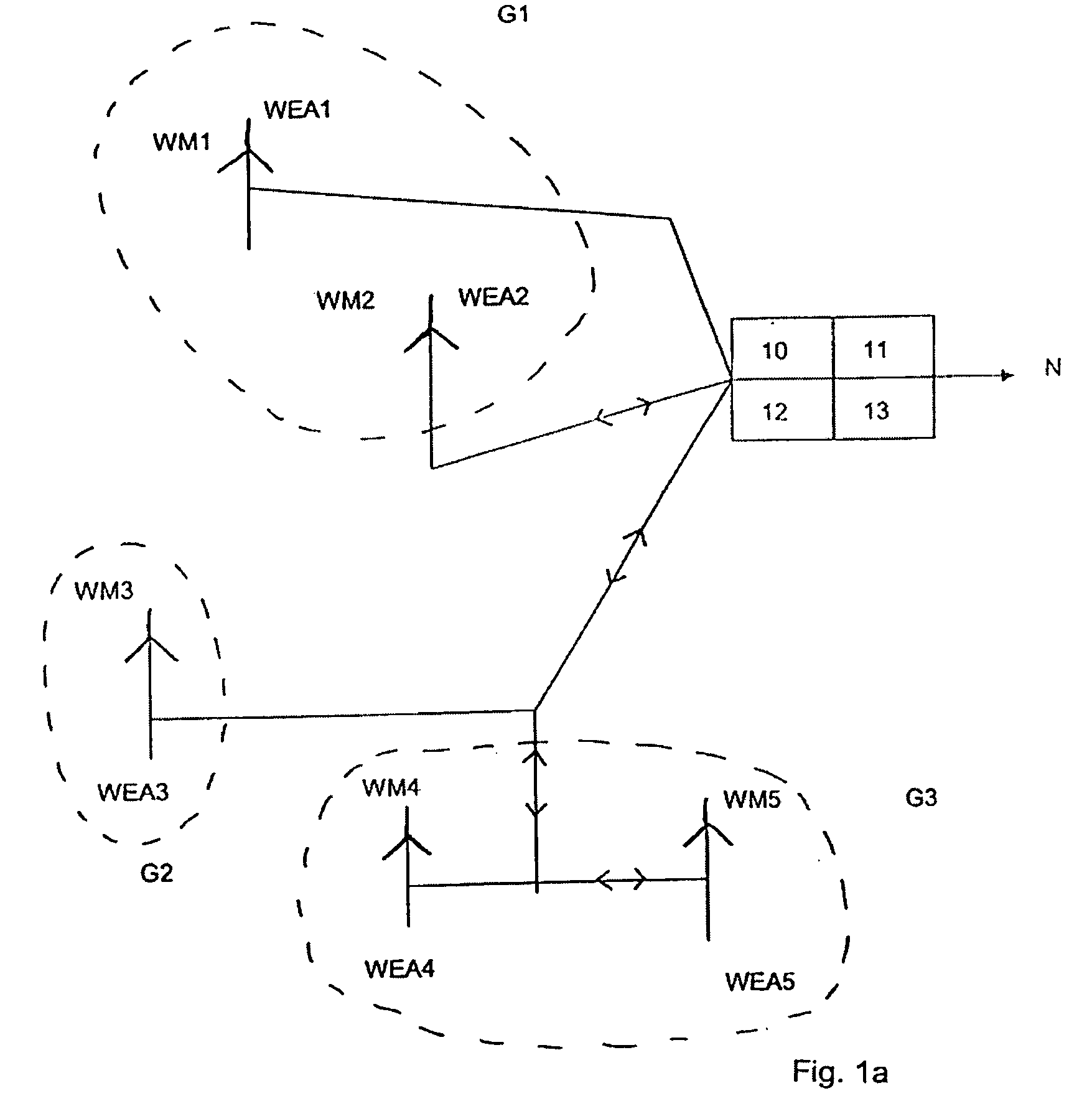 Wind Farm Capable of Staggered Disconnection