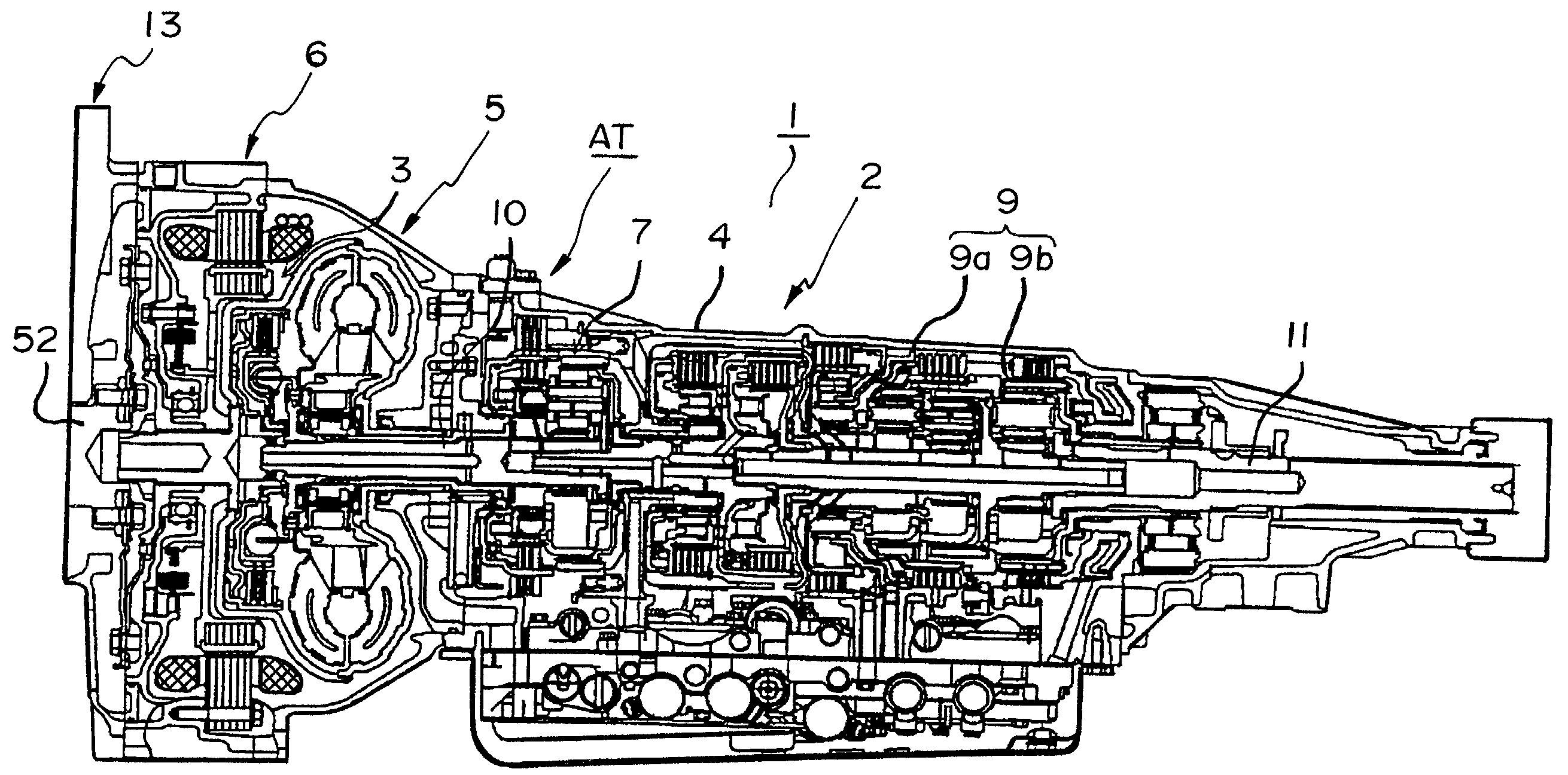 Hybrid-vehicle drive unit