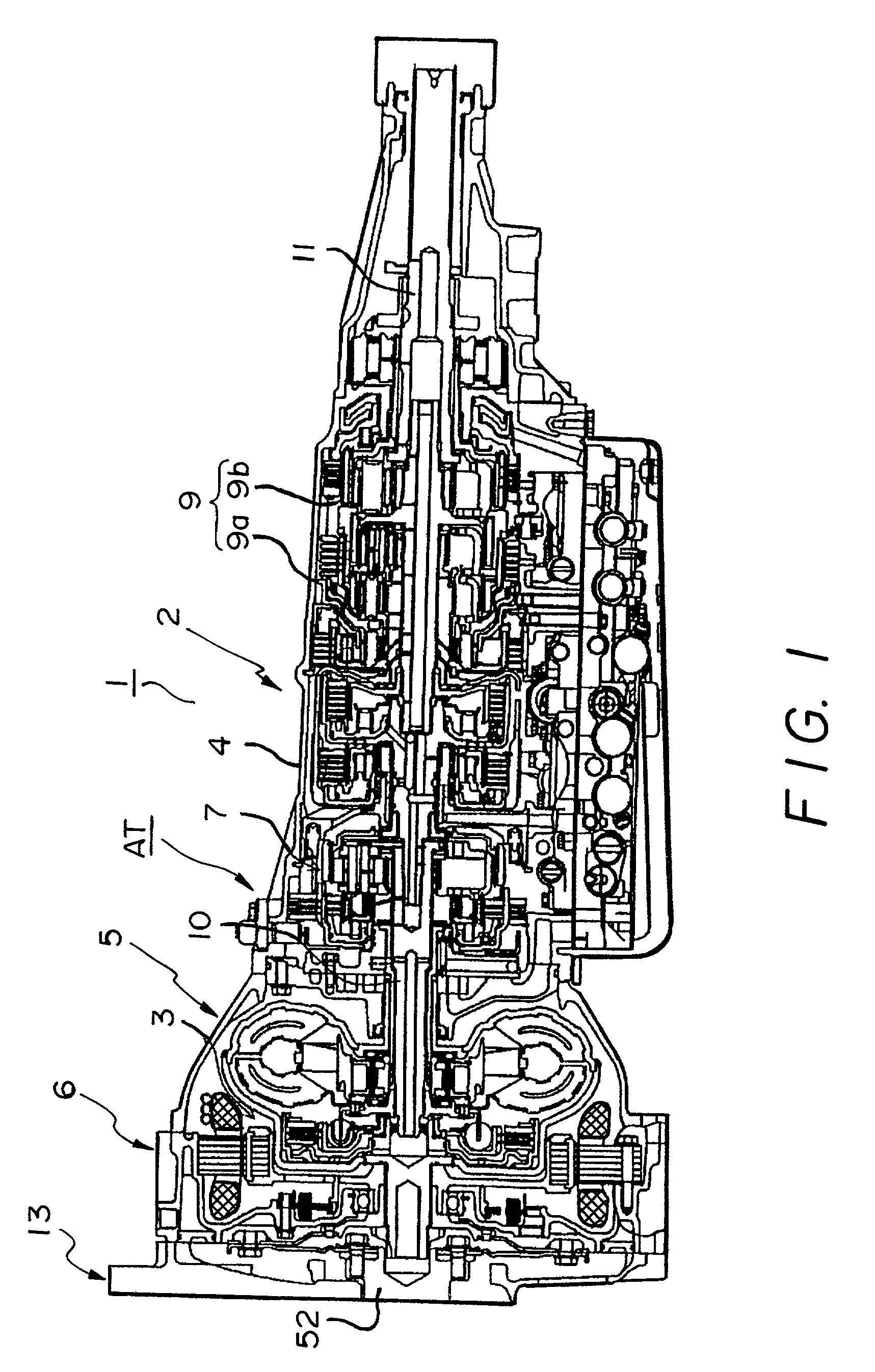 Hybrid-vehicle drive unit