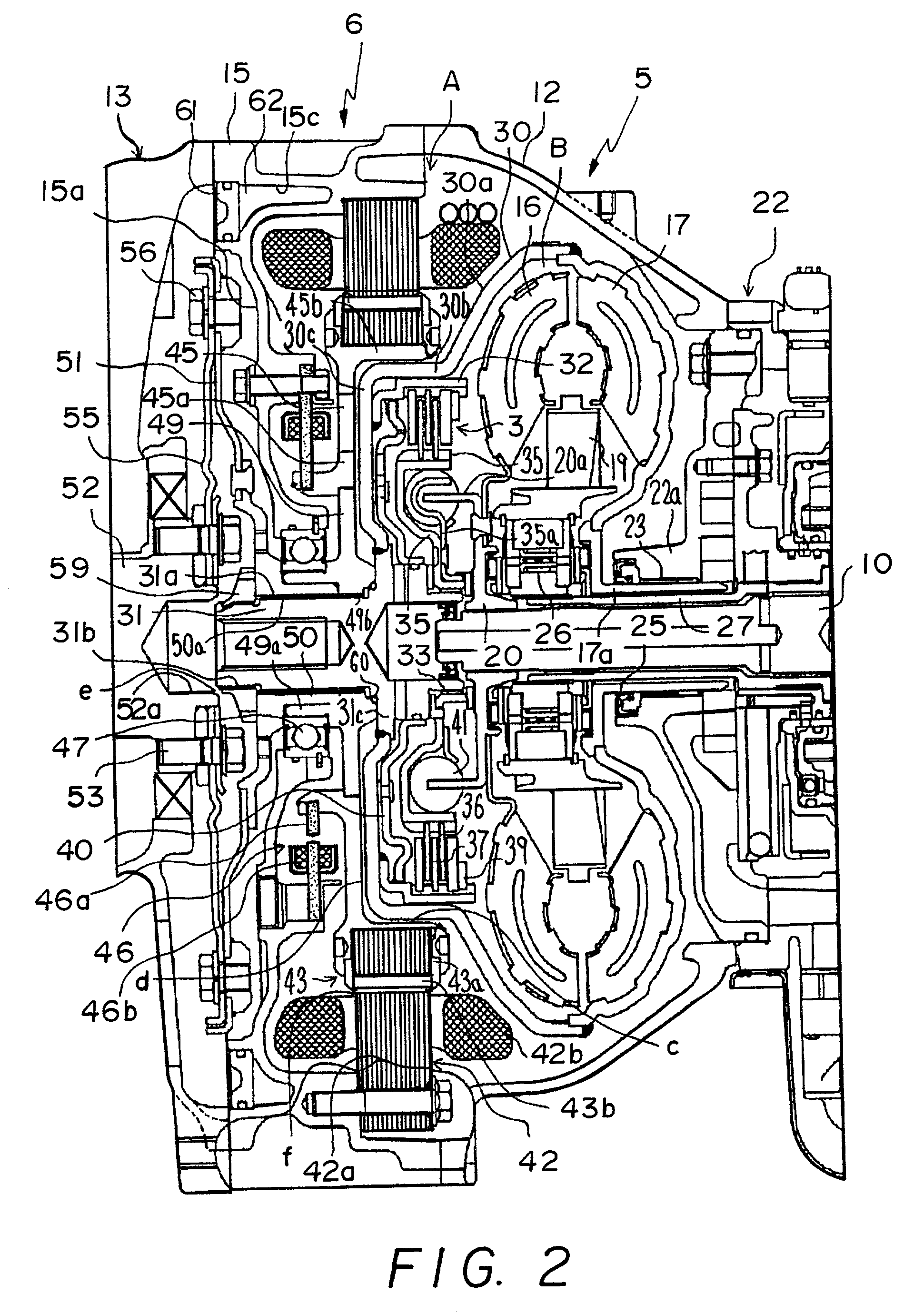 Hybrid-vehicle drive unit